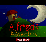Alfred's Adventure (Europe) (En,Fr,De,Es,It) Title Screen